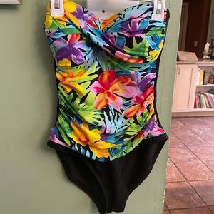 La Blanca strapless swimsuit